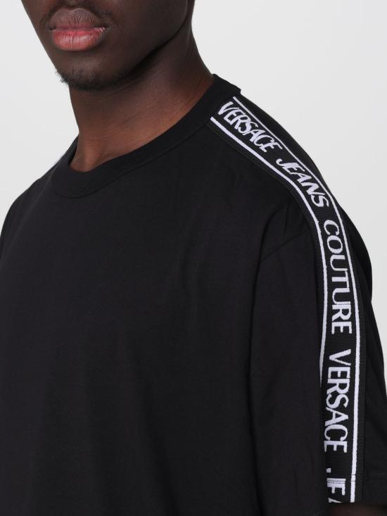 26SS 베르사체 반팔 티셔츠 80GAHT16CJ00T 899 Black - VERSACE