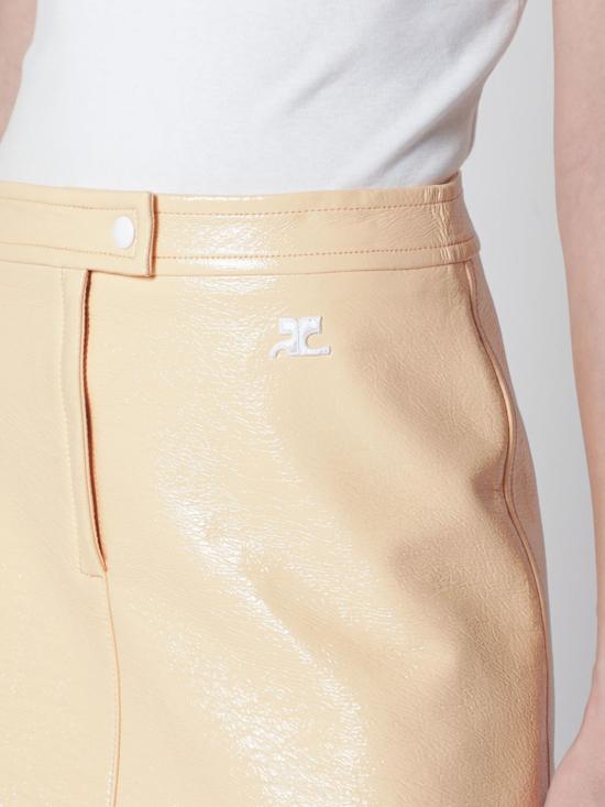 26SS 쿠레쥬 스커트 223CJU001VY0014 3058 Orange - COURREGES