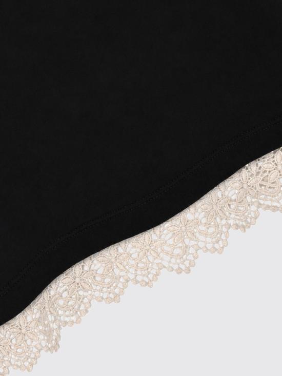 26SS 리비아나 콘티 반팔 티셔츠 L6SW70 Y69 0 Black - LIVIANA CONTI