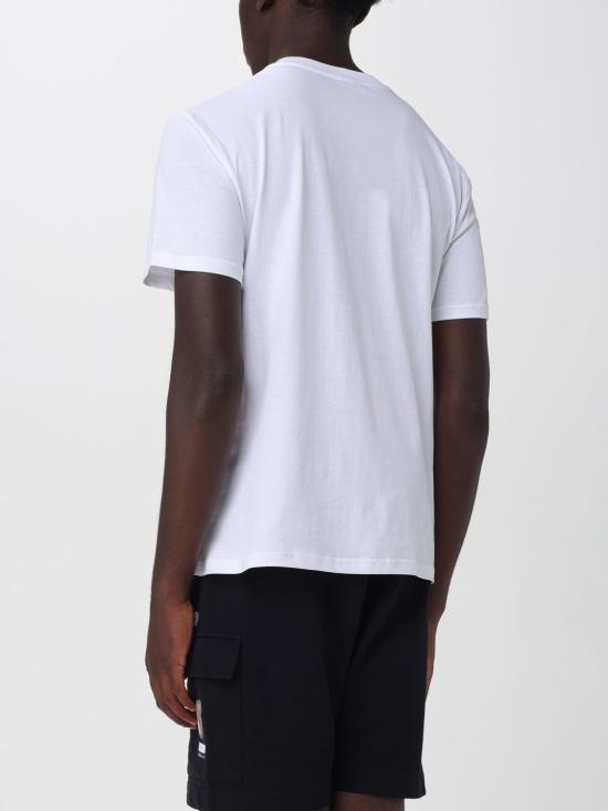 26SS 모스키노 반팔 티셔츠 A07084419 0001 White - MOSCHINO