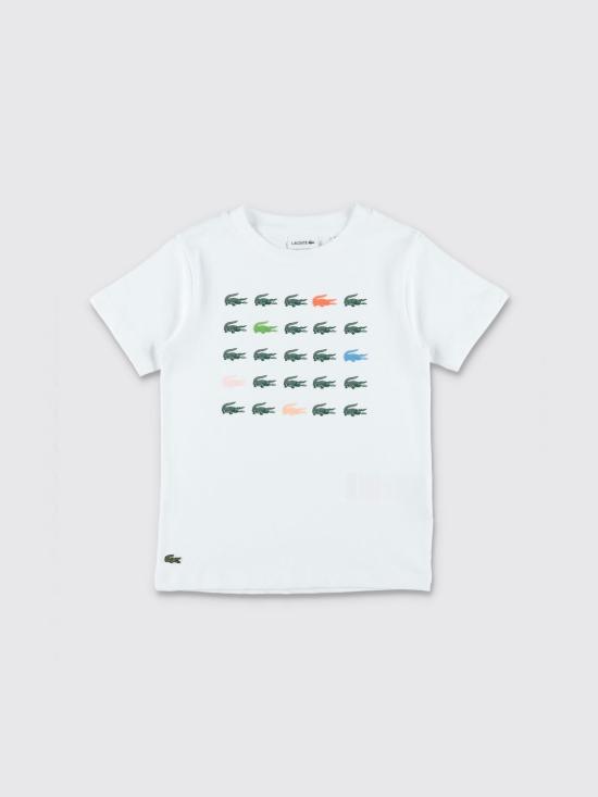 26SS [키즈] 라코스테 티셔츠 847587 W8L White