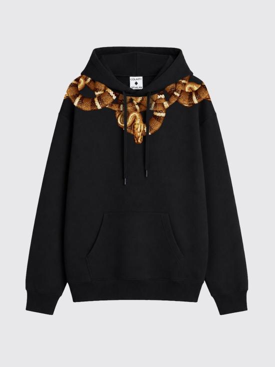 26SS 컨트리 오브 밀란 긴팔 티셔츠 S6CMMAHS057 110 Black - COUNTY OF MILAN