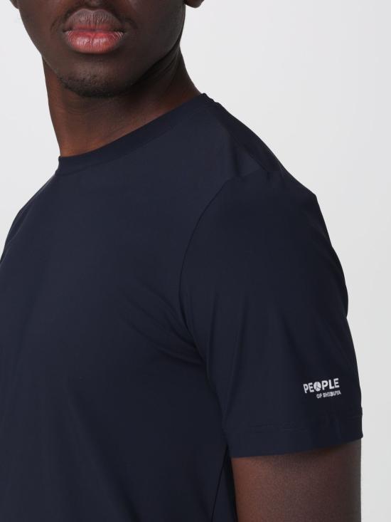 26SS 피플 반팔 티셔츠 NANZOIPM755 790 Navy - PEOPLE