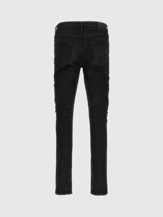 26FW 퍼플 브랜드 데님 팬츠 P001BLR BLR Black - PURPLE BRAND