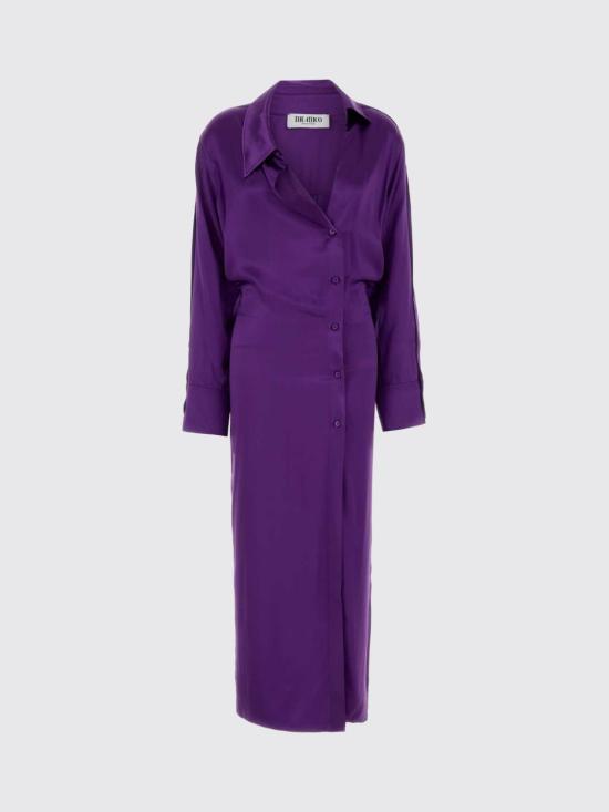 26SS 디 아티코 롱 원피스 260WCW00257VVV102AA 769 Violet - THE ATTICO