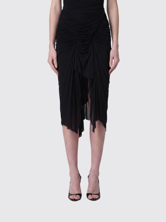 26SS 프란체스코 무라노 스커트 SK433T06 999 Black