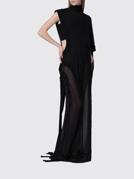 26SS 프란체스코 무라노 롱 원피스 DR567T07 999 Black - FRANCESCO MURANO