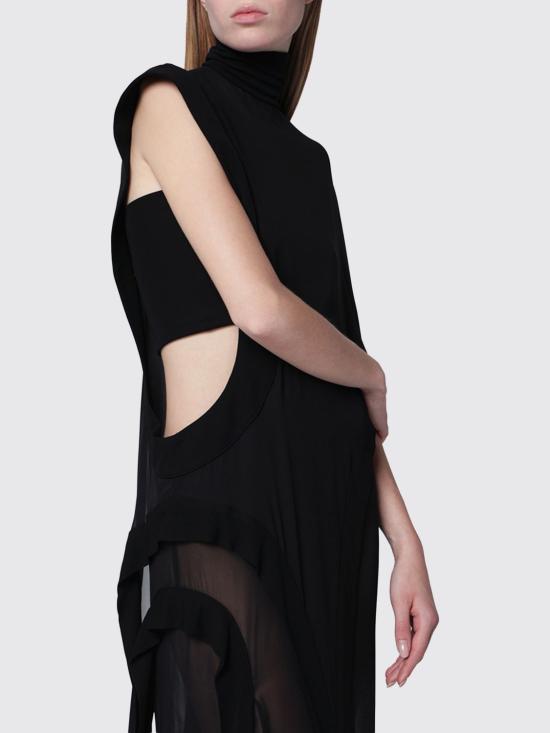 26SS 프란체스코 무라노 롱 원피스 DR567T07 999 Black - FRANCESCO MURANO