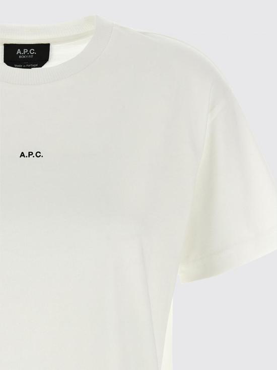 26SS 아페쎄 반팔 티셔츠 COHBWF26387 TAG White - A.P.C.