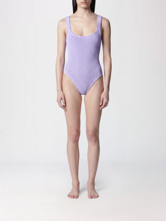 26SS 훈자 지 원피스 수영복 SQUARENY LI Violet