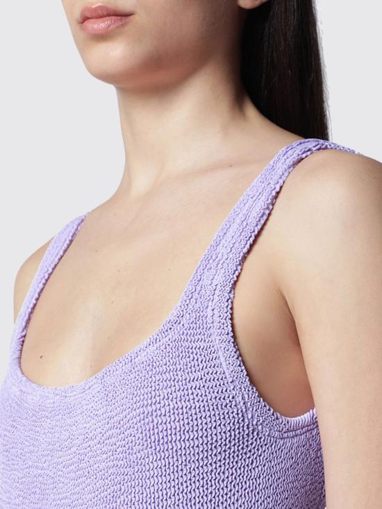 26SS 훈자 지 원피스 수영복 SQUARENY LI Violet - HUNZA G