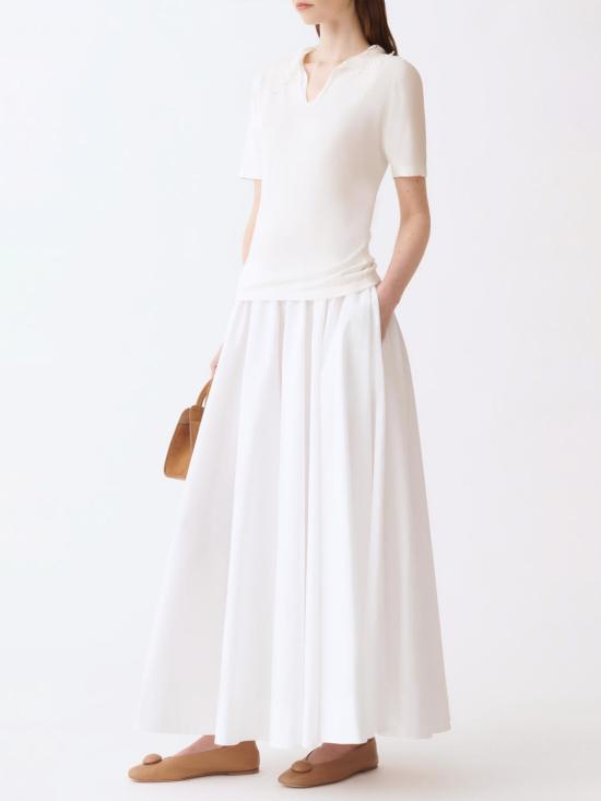 26SS 파비아나 필리피 폴로 티셔츠 MAD276F465M221 25 Natural - FABIANA FILIPPI