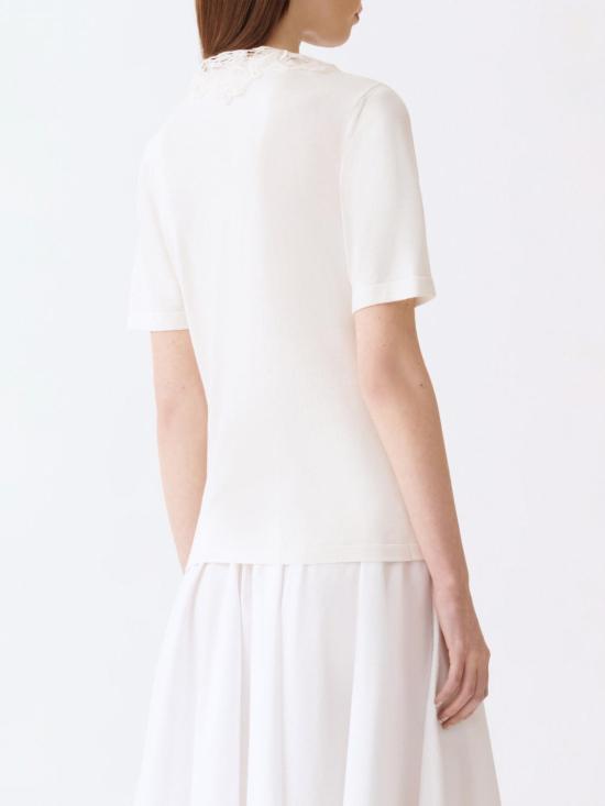 26SS 파비아나 필리피 폴로 티셔츠 MAD276F465M221 25 Natural - FABIANA FILIPPI