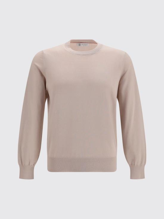 26SS 브루넬로 쿠치넬리 풀오버 니트 M2900100 CBD04 Earth - BRUNELLO CUCINELLI