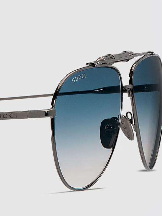 26SS 구찌 선글라스 859554I3330 8140 Grey - GUCCI