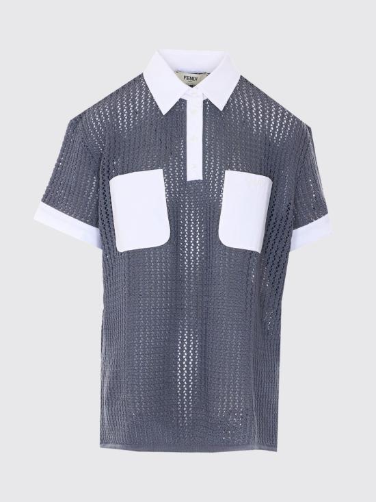 26SS 펜디 반팔 티셔츠 FZXE65AW4N F1W0R Grey - FENDI