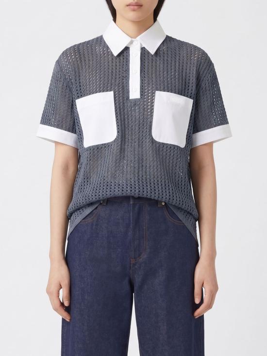 26SS 펜디 반팔 티셔츠 FZXE65AW4N F1W0R Grey