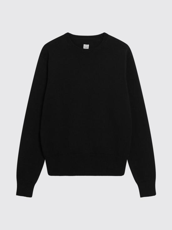 26SS 토템 스웨터 262WRT0613YA0276 001 Black - TOTEME