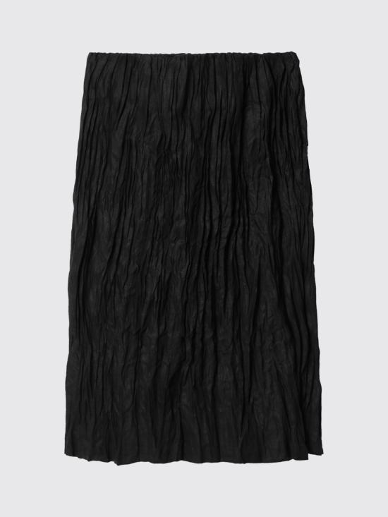 26SS 토템 스커트 262WRB0386FB0652 001 Black - TOTEME