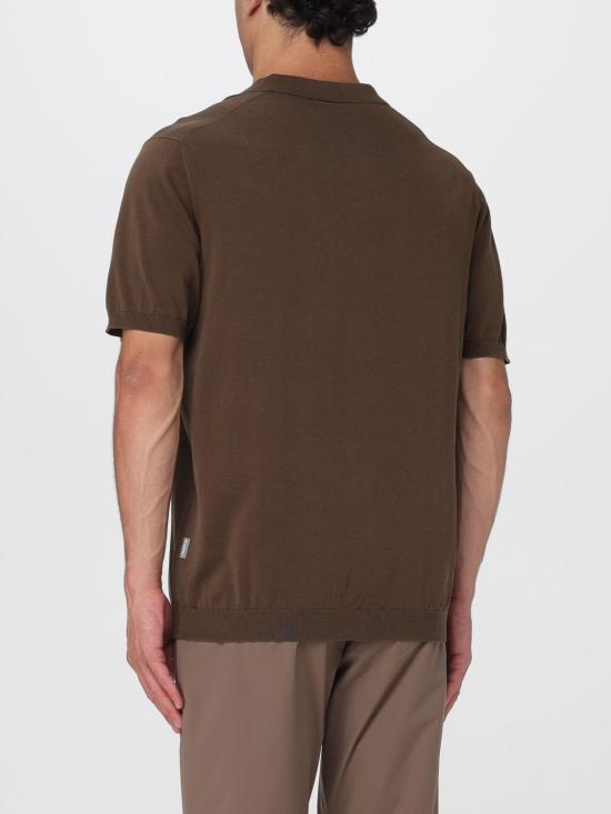 26SS 피플 폴로 티셔츠 NOSAKADONGQI 280 Brown - PEOPLE