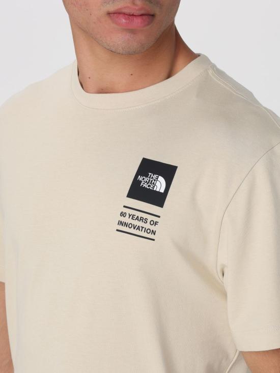 26SS 노스페이스 반팔 티셔츠 NF0A8GAS DOM1 Beige - NORTH FACE
