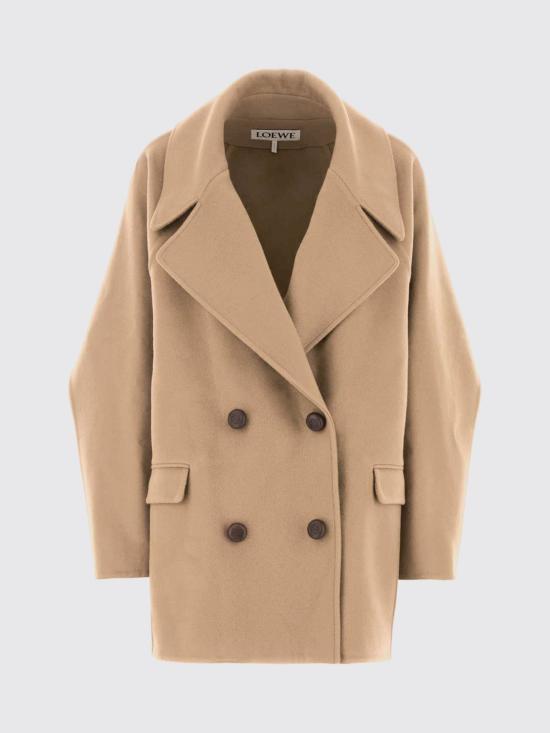 26SS 로에베 코트 S359Y01XE8 3150 Camel - LOEWE