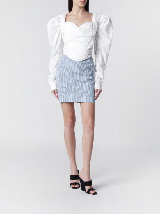 26SS 비비안웨스트우드 스커트 1K010030W01FL K202 Blue - VIVIENNE WESTWOOD