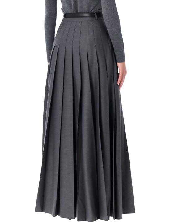 26FW 셀프 포트레이트 롱 스커트 PF26137XSKGR GREY Grigio - SELF PORTRAIT