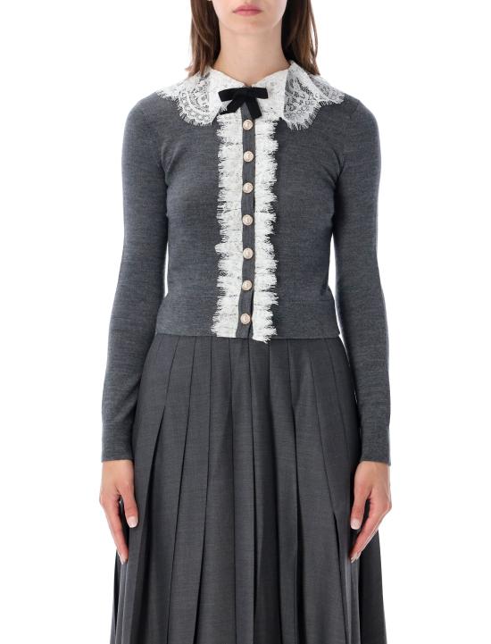 26FW 셀프 포트레이트 스웨터 PF26134CGR GREY Grigio