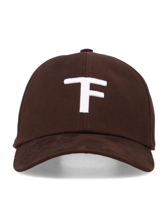 26FW 톰포드 모자 MH005TCN061G EWC MEDIUM BROWN OFF WHITE