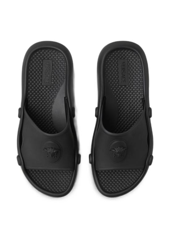 26FW 베르사체 뮬/슬리퍼 10247391A17999 1B000 Black - VERSACE