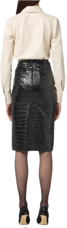 25FW 엘리자베타프랜치 탑 CA13658E2DZ9 WHITE - ELISABETTA FRANCHI