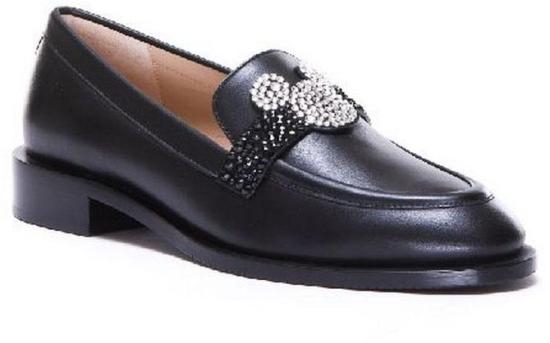  스튜어트 와이츠먼 로퍼 SC861PALMERCFYV1I BLACK - STUART WEITZMAN