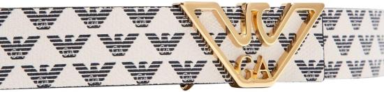  엠포리오 아르마니 벨트 Y3I048YFI0B84290 WHITE - EMPORIO ARMANI