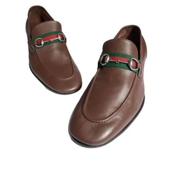 26FW 구찌 로퍼 874936AAGSM2047 Brown - GUCCI
