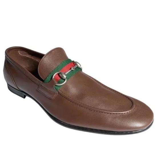 26FW 구찌 로퍼 874936AAGSM2047 Brown - GUCCI