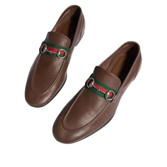 26FW 구찌 로퍼 874936AAGSM2047 Brown - GUCCI