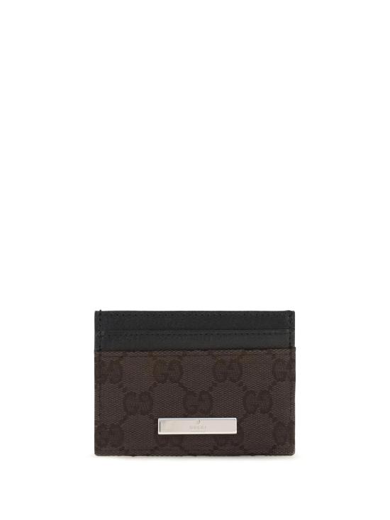 26FW 구찌 플라크 카드 케이스 플라크 카드 케이스 875795FAF7X2542 Brown