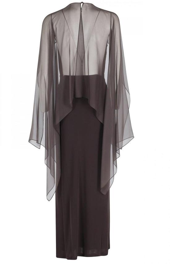 26SS 알베르타 페레티 롱 원피스 A042201240102 BROWN - ALBERTA FERRETTI