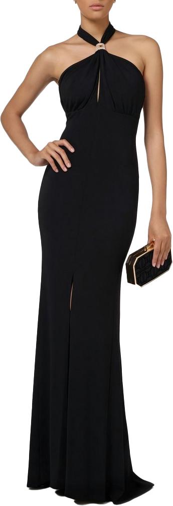  엘리자베타프랜치 롱 원피스 AB71747E2V640 BLACK - ELISABETTA FRANCHI