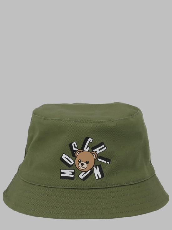 26SS [키즈] 모스키노 모자 MNX057K LPA0130037 GREEN