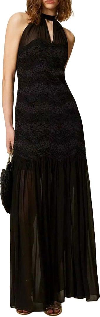 26SS 트윈셋 롱 원피스 261TP278000006 BLACK - TWINSET