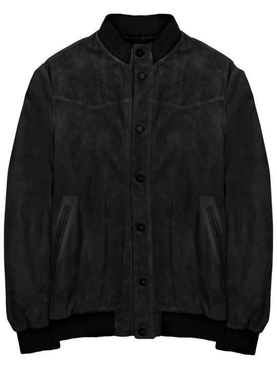 26FW 로우브랜드 가죽 자켓 LJ26006D001 BLACK