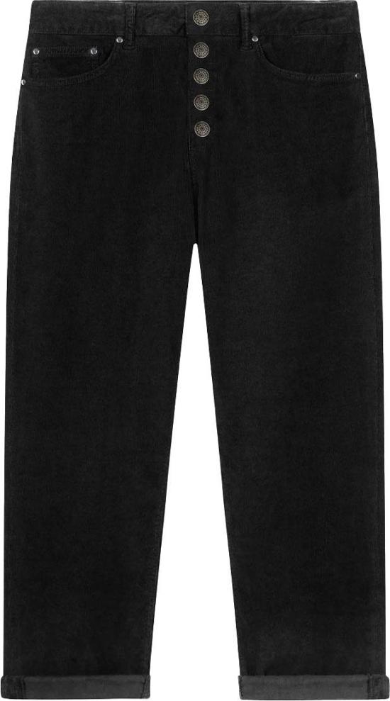  돈답 스트레이트 팬츠 DP268BVS0030DBM5999 BLACK