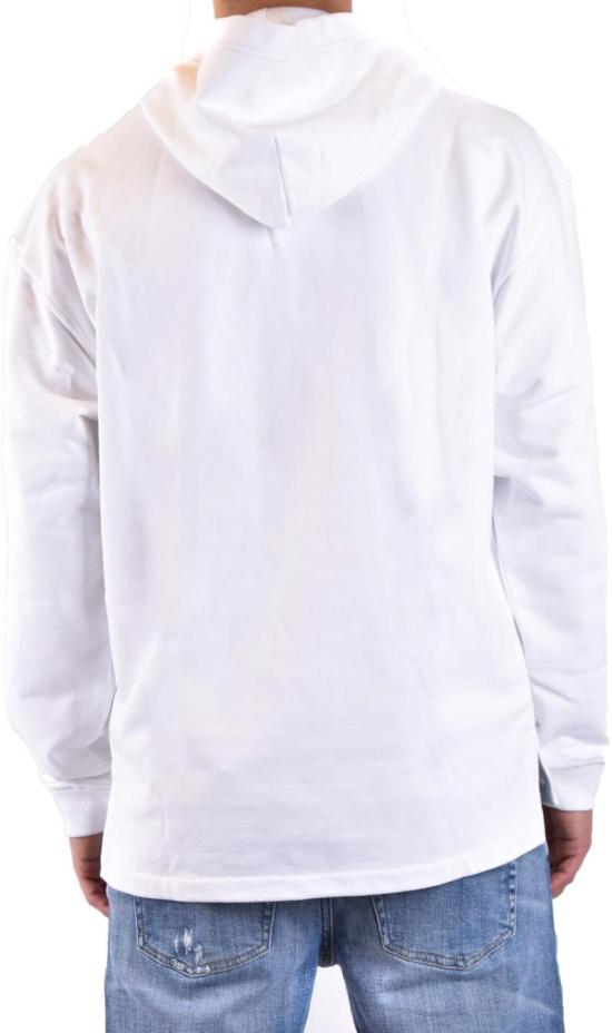  디젤 후드 티셔츠 A121530IAJH100 WHITE - DIESEL