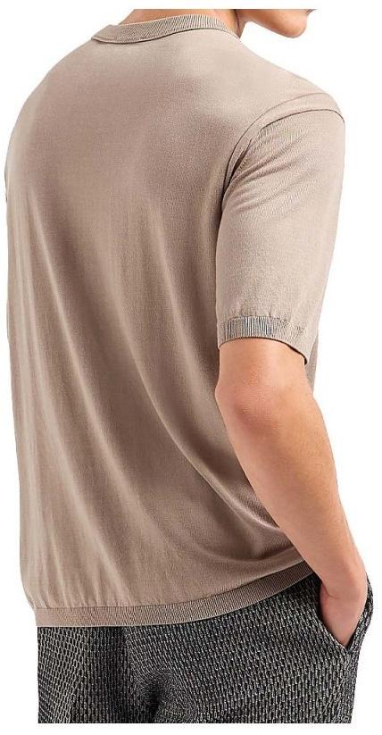25SS 엠포리오 아르마니 스웨터 EM000672AF13907U6167 BEIGE - EMPORIO ARMANI