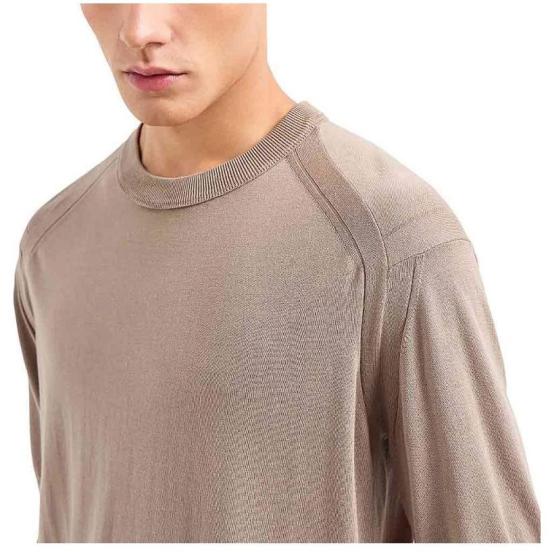 25SS 엠포리오 아르마니 스웨터 EM000672AF13907U6167 BEIGE - EMPORIO ARMANI