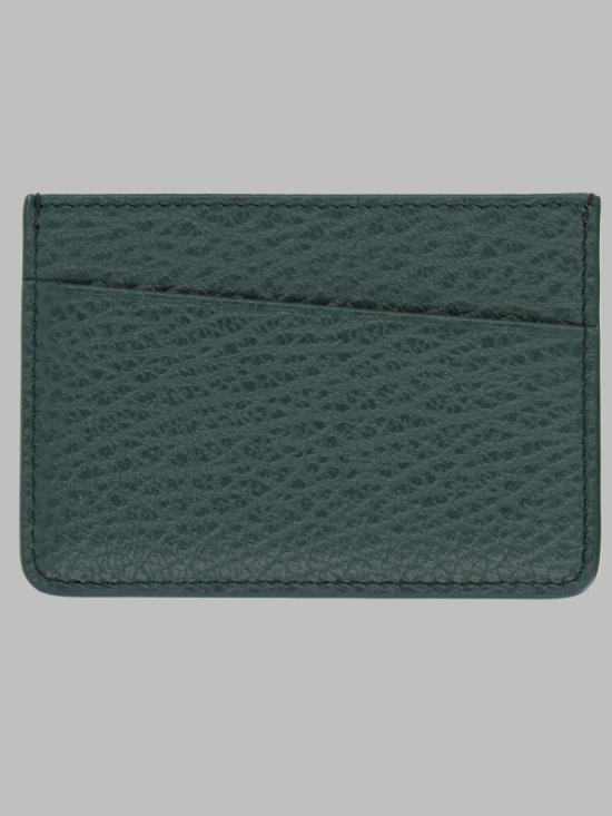26FW 마르지엘라 포 스티치 카드 홀더 SA1VX0005 P4455T7162 GREEN