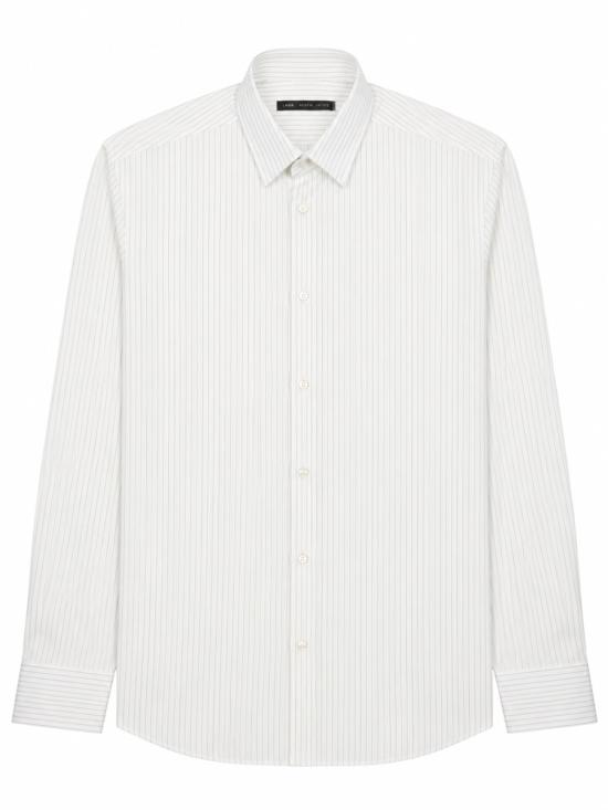 26FW 로우브랜드 긴팔 셔츠 LC26003Z184 POPELINE WHITE