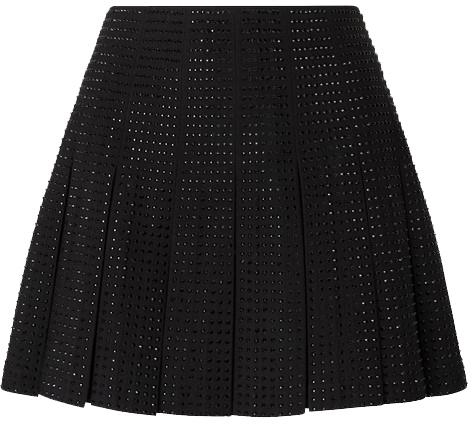 25FW 핑코 미디 스커트 105926A287Z99 BLACK